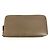 Cartera de seda Azap Long de Hermès Castaño