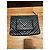 Pochette in pelle trapuntata nera a zigzag Chanel Nero - vista 8