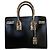 Saint Laurent sac de jour in black leather and rock python Nero