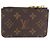 Tarjetero Monogram Louis Vuitton Castaño Azul claro Monograma - vista 3