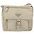 PRADA Schultertasche Nylon Beige Silber Authentisch bs33739 - Ansicht 13