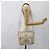 PRADA Schultertasche Nylon Beige Silber Authentisch bs33739 - Ansicht 28