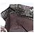 Borsa a mano in tela Zucca FENDI nera e marrone Auth ep13621 Nero - vista 18