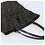 Borsa a mano in tela Zucca FENDI nera e marrone Auth ep13621 Nero - vista 6