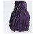 PRADA Borsa a mano in nylon pelle viola oro Auth 173998 D'oro Porpora - vista 4