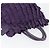 PRADA Borsa a mano in nylon pelle viola oro Auth 173998 D'oro Porpora - vista 6