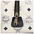 Borsa Boston MCM Vicetos Logogram in pelle PVC 2 in 1 Bianco Oro Auth hk3541 D'oro - vista 19