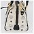 Borsa Boston MCM Vicetos Logogram in pelle PVC 2 in 1 Bianco Oro Auth hk3541 D'oro - vista 3