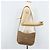 Gucci Borsa a Spalla Micro GG Supreme PVC Beige Oro 001 23 1036 Auth gh1782 D'oro - vista 23
