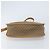Gucci Borsa a Spalla Micro GG Supreme PVC Beige Oro 001 23 1036 Auth gh1782 D'oro - vista 5