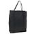 PRADA Borsa a Mano Satin Nera Auth 174000 Nero