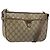 Borsa Sherry Line GG Supreme Web di GUCCI in PVC beige e oro 89 02 077 Auth ep13593 D'oro