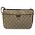 Borsa Sherry Line GG Supreme Web di GUCCI in PVC beige e oro 89 02 077 Auth ep13593 D'oro - vista 13