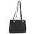 BALLY Borsa a Spalla Trapuntata in Pelle Nera e Oro Auth 160784 Nero D'oro