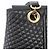 BALLY Borsa a Spalla Trapuntata in Pelle Nera e Oro Auth 160784 Nero D'oro - vista 10