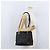 BALLY Borsa a Spalla Trapuntata in Pelle Nera e Oro Auth 160784 Nero D'oro - vista 25