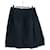 Prada Gonna in cotone blu navy Auth 158568M  - vista 5