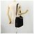 Bamboo Borsa a Spalla GUCCI in Camoscio 2 in 1 Nero Oro 001 2058 1577 Auth 171654 D'oro - vista 23