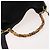 Bamboo Borsa a Spalla GUCCI in Camoscio 2 in 1 Nero Oro 001 2058 1577 Auth 171654 D'oro - vista 8