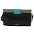 Prada Bolso de Hombro de Cuero Gris Dorado Auth 173314V Castaño - vista 2