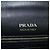 Prada Bolso de Hombro de Cuero Gris Dorado Auth 173314V Castaño - vista 22