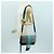 Prada Bolso de Hombro de Cuero Gris Dorado Auth 173314V Castaño - vista 27