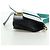 Prada Bolso de Hombro de Cuero Gris Dorado Auth 173314V Castaño - vista 4