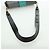 Prada Bolso de Hombro de Cuero Gris Dorado Auth 173314V Castaño - vista 8