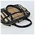 BURBERRY Nova Check Handtasche aus Canvas Beige Gold Auth 172387 - Ansicht 6