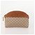 Céline Pochette Celine Macadam in tela C Macadam PVC 3 pezzi Beige Marrone Auth fm5234 - vista 14