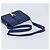 Sac à bandoulière Y Line en cuir bleu et or SAINT LAURENT 311214 Auth 172514V Doré - vue 7