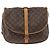 LOUIS VUITTON Borsa a Spalla Monogram Saumur 35 M42254 LV Auth ka2845 Monogramma - vista 2
