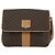 Céline Borsa a spalla in tela Macadam CELINE in pelle PVC marrone oro Auth am10907V D'oro - vista 13