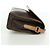 Céline Borsa a spalla in tela Macadam CELINE in pelle PVC marrone oro Auth am10907V D'oro - vista 4