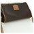 Céline Borsa a spalla in tela Macadam CELINE in pelle PVC marrone oro Auth am10907V D'oro - vista 6
