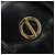 Borsa a mano Christian Dior in pelle nera e oro Auth bs33762 Nero D'oro - vista 19