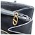 Borsa a mano Christian Dior in pelle nera e oro Auth bs33762 Nero D'oro - vista 26