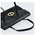 Borsa a mano Christian Dior in pelle nera e oro Auth bs33762 Nero D'oro - vista 6