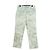 Pantalones de denim botánico CHANEL de algodón blanco CC Auth 158566M