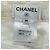 Pantalones de denim botánico CHANEL de algodón blanco CC Auth 158566M - vista 9