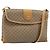 Gucci Borsa a spalla Micro GG Supreme in PVC Beige Oro Auth 173871 D'oro
