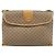 Gucci Borsa a spalla Micro GG Supreme in PVC Beige Oro Auth 173871 D'oro - vista 13