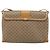 Gucci Borsa a spalla Micro GG Supreme in PVC Beige Oro Auth 173871 D'oro - vista 2