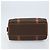 Céline Borsa Boston in tela Macadam CELINE in pelle PVC marrone e oro Auth ki6547 D'oro - vista 5