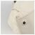 Borsa a spalla Canage Chain Christian Dior in pelle di agnello bianca e argento Auth 169703 Bianco - vista 15