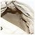 Borsa a spalla Canage Chain Christian Dior in pelle di agnello bianca e argento Auth 169703 Bianco - vista 19