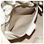 Borsa a spalla Canage Chain Christian Dior in pelle di agnello bianca e argento Auth 169703 Bianco - vista 21