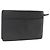 LOUIS VUITTON Pochette Uomo Epi Borsa a Mano Nera M52522 LV Auth 174083 Nero