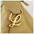 LOEWE Borsa a Spalla Anagramma Pelle Gialla Auth 171658 Giallo - vista 17