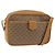 Gucci Borsa a Spalla Micro GG Supreme PVC Beige Oro 007 104 0098 Auth 174093 D'oro